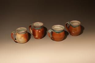 Soda-fired Porcelain with Flashing Slip