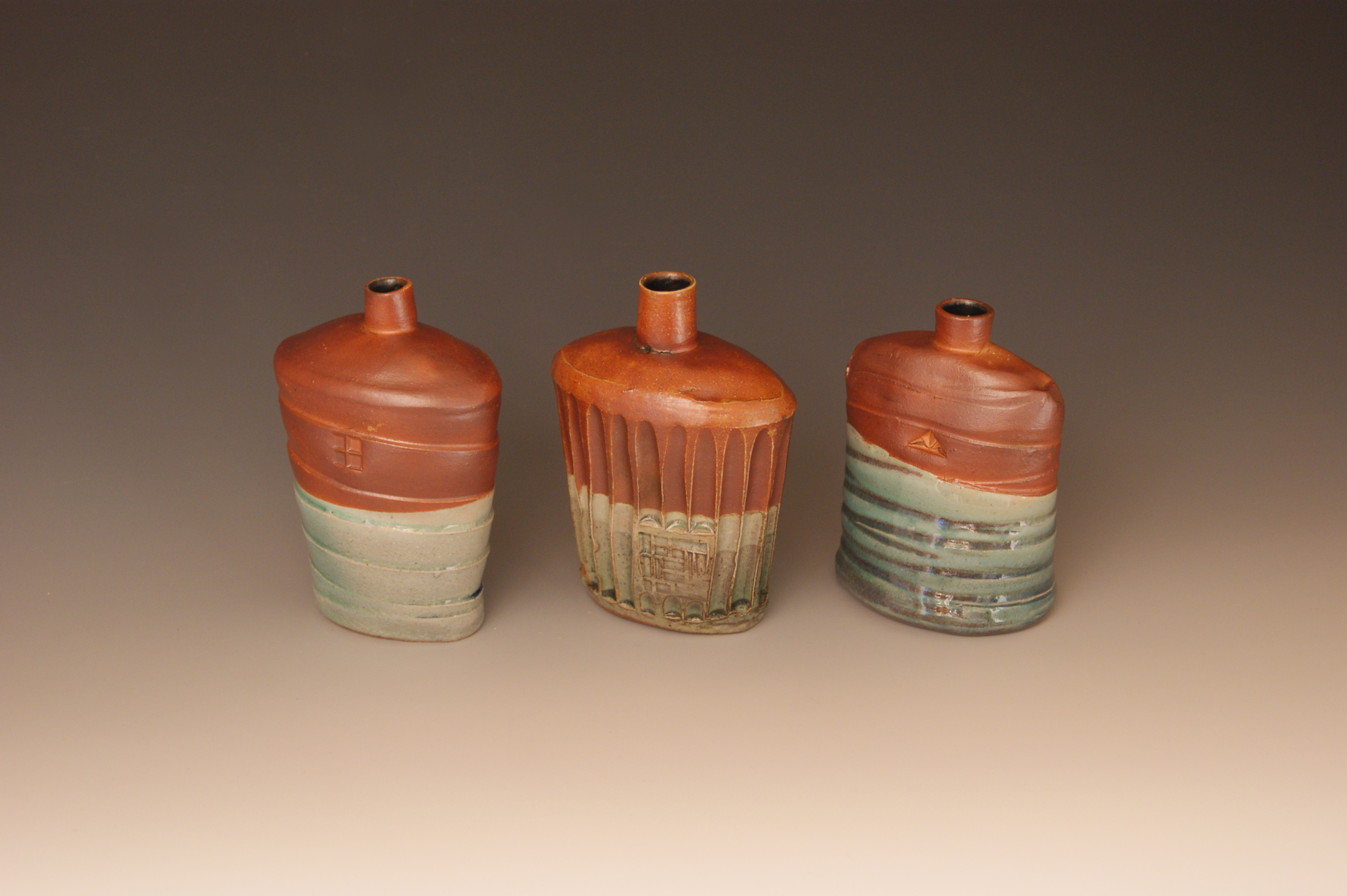 Soda-fired Stoneware Pottery Flaks